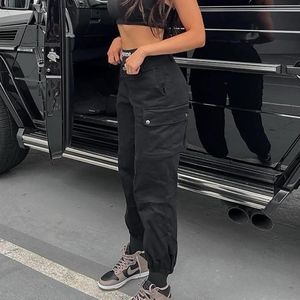 Fashion Nova Cadet Kelly Cargo Pants 29 - Black